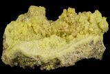 Sulfur Crystal Cluster on Matrix - Nevada #69160-1